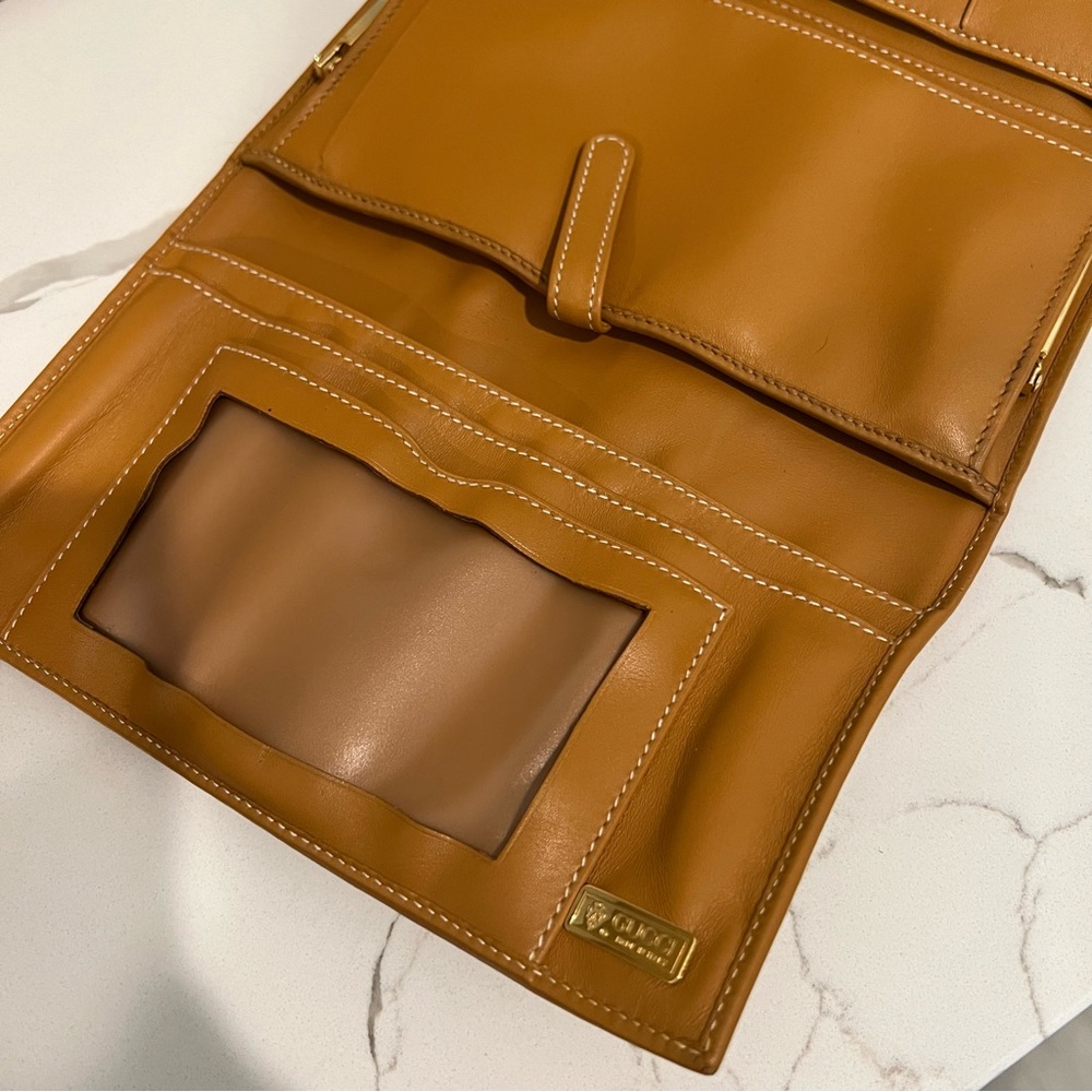 Gucci Beige and Brown Logo Canvas Tote with Matching Wallet - Picture 11 of 16